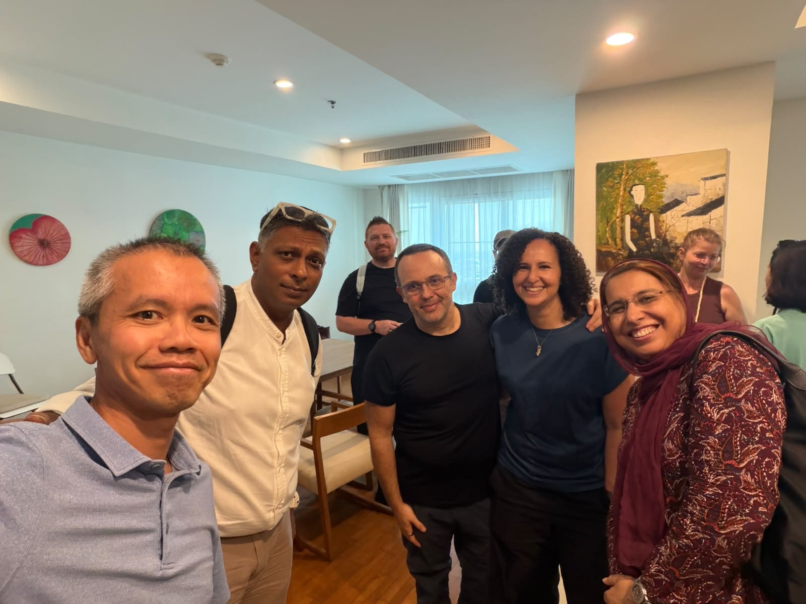 Members at the first Entrepreneurship Group meeting