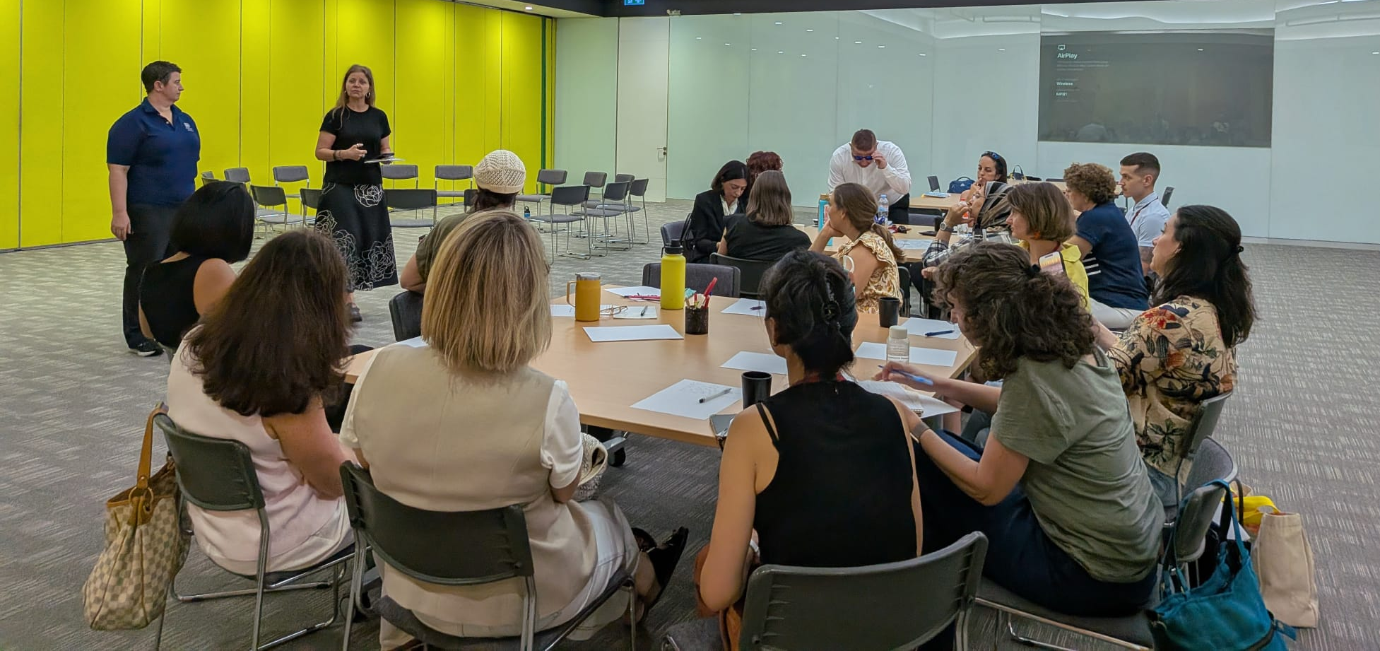 Jenn Weidman leading the Owning Your Professional Edge workshop